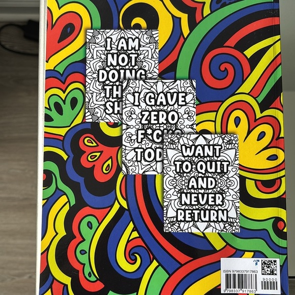 Adult coloring book - Picture 4 of 4